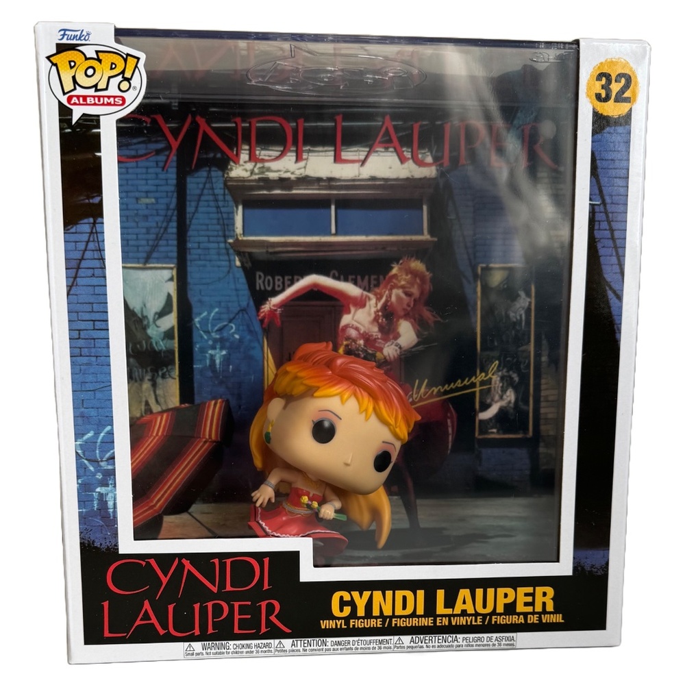 NEW! Funko Pop! Albums Cyndi Lauper She's So Unusual #32.